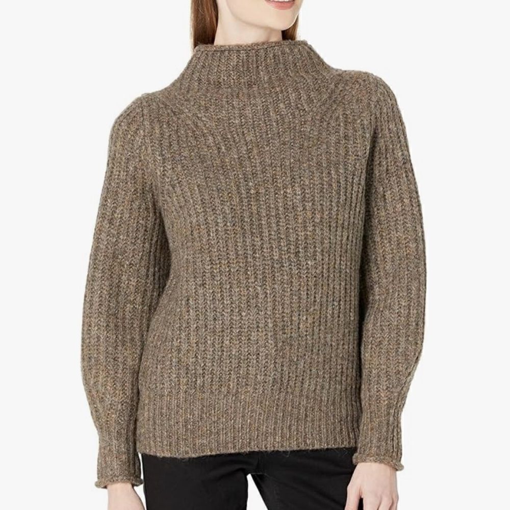 Madewell Women's Loretto Mockneck Pullover Sweater S